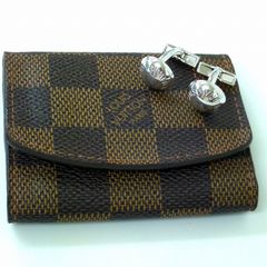 Louis Vuitton ダミエチェック柄カフリンクス - メルカリ