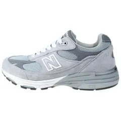 New Balance (ニューバランス) MR993GL メッシュ ローカットスニーカー シューズ グレー US8/26.0cm
