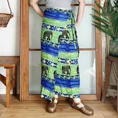 極美品 70s フランス製 Jeunesse ヴィンテージ ウールロングスカート 