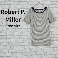 Robert P. Miller ロバートピーミラー ボーダーTシャツ Fのサムネイル