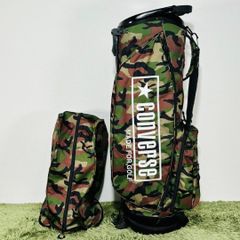 CONVERSE/コンバース スタンド式 キャディバッグ 9型【カモ】新品！ CONVERSE/コンバース スタンド式 キャディバッグ 9型【カモ】新品