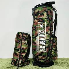 【中古】コンバース キャディバッグ スタンド式 9型 4分割 迷彩柄 初心者 入門 人気 CONVERSEのサムネイル