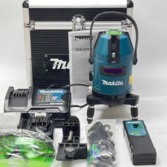 マキタ SK507GDフルライン グリーン墨出し器 純正バッテリー2、個受光 