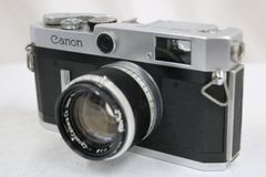 完動品】Canon P ポピュレール 露出計付き フィルムカメラ 動作確認