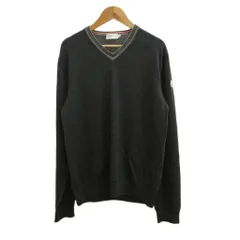モンクレール MONCLER ニット セーター ウール L グレー Vネック 長袖 142-091-91432-00 /PP ■GY62のサムネイル