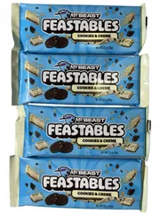 合計240ｇ大容量《４個セット》Mr Beast Feastablesクッキー&クリームのサムネイル