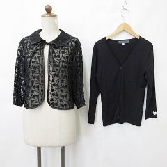 20aw エイトン ATON ファーカシミヤ ショート カーディガン FUR