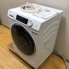 美品 Haier JW-TD90SA 2023年製 ドラム式 112977-1 - メルカリ