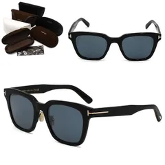 トムフォード サングラス TOM FORD FT1163-K/S 01A 53 TF1163 サングラス EYEWEAR ブラック グレー アジアンフィット メンズ レディース ユニセックスのサムネイル