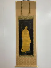 【掛け軸】486 仏画仏教美術「阿弥陀来迎図」印刷工芸 サンフランシスコ・アジア美術館 #茶掛 #掛軸 #古美術 #骨董 #お値下げ歓迎 #まとめてお取引歓迎のサムネイル
