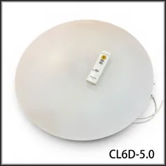 ◆アイリスオーヤマ◆6畳 LEDシーリングライト CL6D-5.0 調光 リモコン付き 2019年製 中古のサムネイル