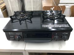 リンナイガスコンロ 51-6861 2023年11月製LPガス用ホース付き - メルカリ