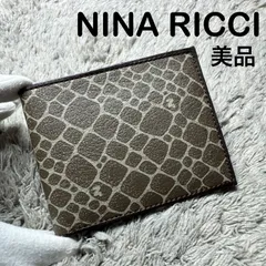 【美品】NINA RICCI ニナリッチ 二つ折り財布 レザーのサムネイル