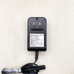 YPD-00823 ニトリ NITORI LEDクリップライト YP400CL 専用 ACアダプター 電源アダプタ ブラック ホワイト 対応 デスクライト クリップライト 照明器具 18.5V 0.38A 60-80623-483のサムネイル