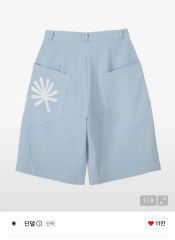 poppy PEARL FLOWER HALF PANTS ハーフパンツ - メルカリ