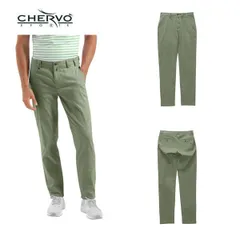 シェルボ CHERVO メンズ 春夏 UVカット ストレッチ シェブロン柄ビーチ ストライプパンツ サイズ46/48 031-78413のサムネイル