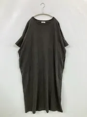 LOWRYS FARM ローリーズファーム ワンピース F ブラック コットン 無地 半袖 ミモレ・半端丈 ロング・マキシ丈 フレア レディースのサムネイル