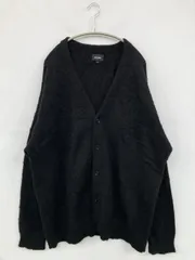 BEAMS ビームス カーディガン/ボレロ L ブラック ウール・ニット ナイロン 無地 長袖 ミドル丈 メンズのサムネイル