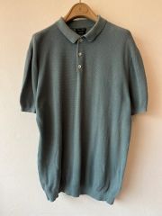 極美品】ジョンスメドレー ポロシャツ グリーン コットン 日本別注