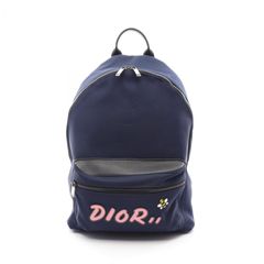 美品 DIOR ディオール リュック バックパック カウズ コラボ 黒 - メルカリ