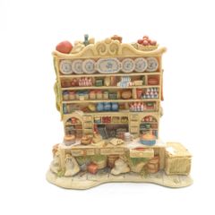 美品 BorderFineArts ボーダーファインアーツ ジルバークレム ブランブリーヘッジ のばらの村のものがたり The Dresser ドレッサー 置物 オブジェ 英国 ヴィンテージ SU14683L2 のサムネイル