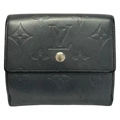 LOUIS VUITTON(ルイヴィトン) Wホック財布 モノグラムマット ポルトモネビエカルトクレディ M65115 ブルーのサムネイル