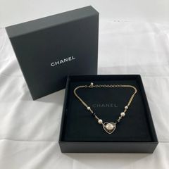 ♡KAI様専用♡ CHANEL ハート パール ネックレス - メルカリ