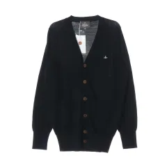 (新品) VIVIENNE WESTWOOD メンズ OF エンブロイダリー Vネック カーディガンのサムネイル