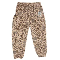 WACKO MARIA ワコマリア 22AW BEP-WM-TP02 × BlackEyePatch ブラックアイパッチ LEOPARD TRACK PANTS ロゴ刺繍 レオパード柄 トラックパンツ ブラウン系 L【中古】のサムネイル