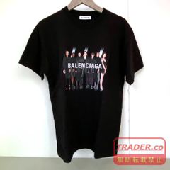 BALENCIAGA バレンシア Tシャツ ブラック XS - メルカリ