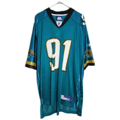 新品タグ付き Reebok リーボック NFL ジャクソンビル・ジャガーズ ユニフォーム プロチーム アメフト(メンズ XL)中古 古着 Y4233のサムネイル