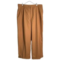 INSERCH 2タック スラックスパンツ 大きいサイズ ブラウン(メンズ 44)中古 古着 Y4253 INSERCH 2タック スラックスパンツ 大きいサイズ ブラウン(メンズ 44