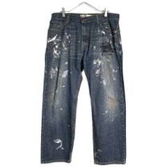 Levi's リーバイス 559 デニムパンツ ペンキ ブルー(メンズ W36 L30