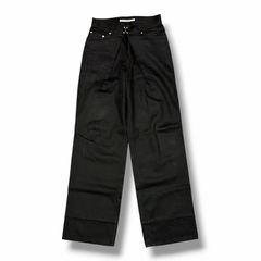 FUMITO GANRYU 14SS ギンガムチェックサルエルハーフパンツ ショーツ