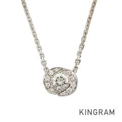 ポンテヴェキオ ルミナーレ ダイヤ ネックレス k18yg ハート 