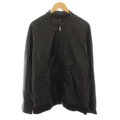 エディフィス EDIFICE ヴェトモン デディフィス Vetements d' edifice 25SS ライダース シングル ジップアップ 羊革 ラムレザー 48 黒 ブラック 25011310016510 /YTのサムネイル
