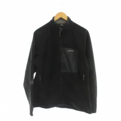 モンベル Montbell フリースジャケット XL 黒 無地 長袖 ジップアップ /JP20のサムネイル