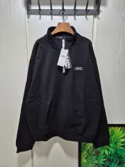 (セール)(新品) LMC ハーフジップアップ スウェット ブラック 新品のサムネイル