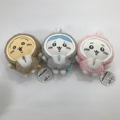 【中古美品】 ちいかわ ハッピーバッグ 2023 干支ぬいぐるみ 卯年 ちいかわ ハチワレ うさぎ 3種セット タグ付き本体のみ タグ折れあり 【039-260623-ti-16-tag】のサムネイル