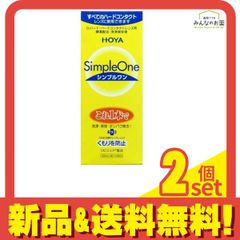 HOYA SimpleOne 240ml 6本セット ハードコンタクト洗浄保存液 - メルカリ