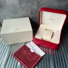 オメガ　OMEGA　空箱　時計ケース　BOX　カードケース　取扱説明書付　JUNK　経年劣化のサムネイル