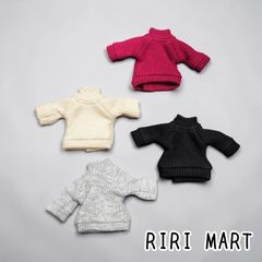 オビツ11　リブ長袖トップス　ねんどろいどどーる