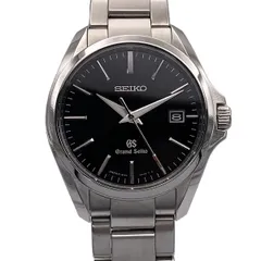 SEIKO セイコー GRAND SEIKO グランドセイコー マスターショップ限定 腕時計 SBGX083 9F62-0AG0 メンズ ステンレススチール ブラック シルバー クオーツ 中古のサムネイル