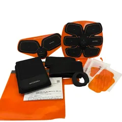  【訳あり】SIXPAD シックスパッド　training gear Abs Fit2&Body Fit 2 アブズフィット2&ボディフィット2  ブラック×オレンジ【B118】のサムネイル