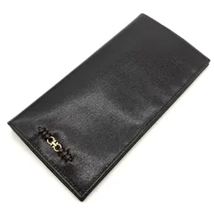 H056【お買い得】Salvatore Ferragamo 二つ折り財布 ポニー柄 ブラウンレザーのサムネイル