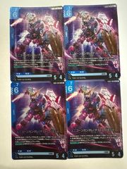 ガンダムカード ユニコーンガンダム(デストロイモード) LR 4枚セット