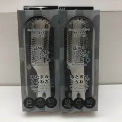 【新品】貝印 あたまのうらわざ プレミアムヘアケアブラシ ショート 2個セット 頭皮ケア 000KQ1606 SGAW26-2299のサムネイル