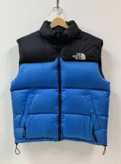 THE NORTH FACE ザ ノースフェイス ダウンベスト NF004AM Nuptse Vest サイズLG ブルーのサムネイル