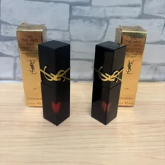 【豊】未使用！ YSL リップセット ザ インクス ブラークリーム 201 ザ インクス ヴィニルクリーム 416 【827・828MS】F25のサムネイル