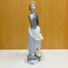 LLADRO リヤドロ【がちょうと少女】置物 インテリア リアドロ L207